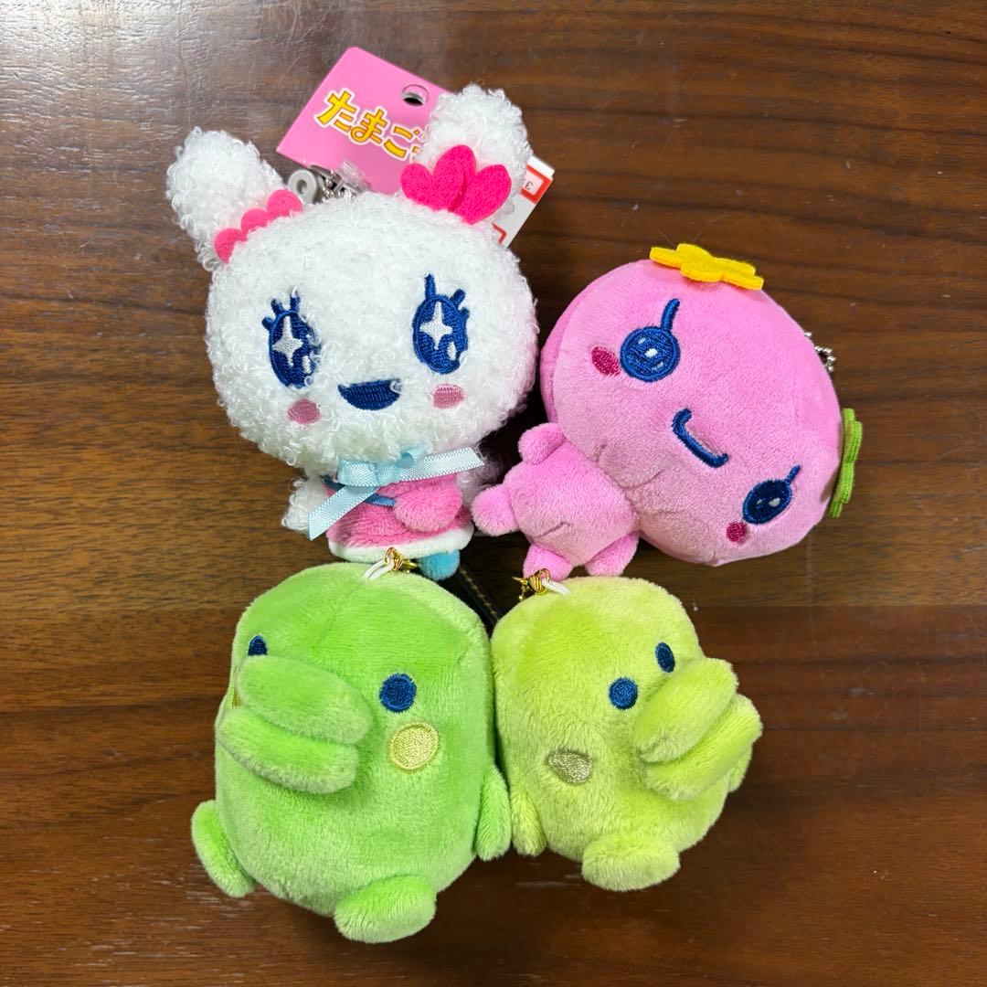 たまごっち まとめ売り グッズセット ぬいぐるみチャーム ポーチ シール 缶