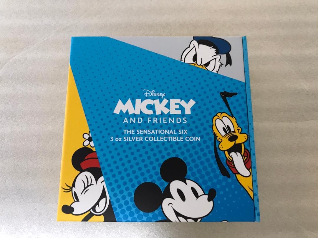 か*ー様 Disney ディズニー 100周年 記念 銀貨 限定 シリアルNo1