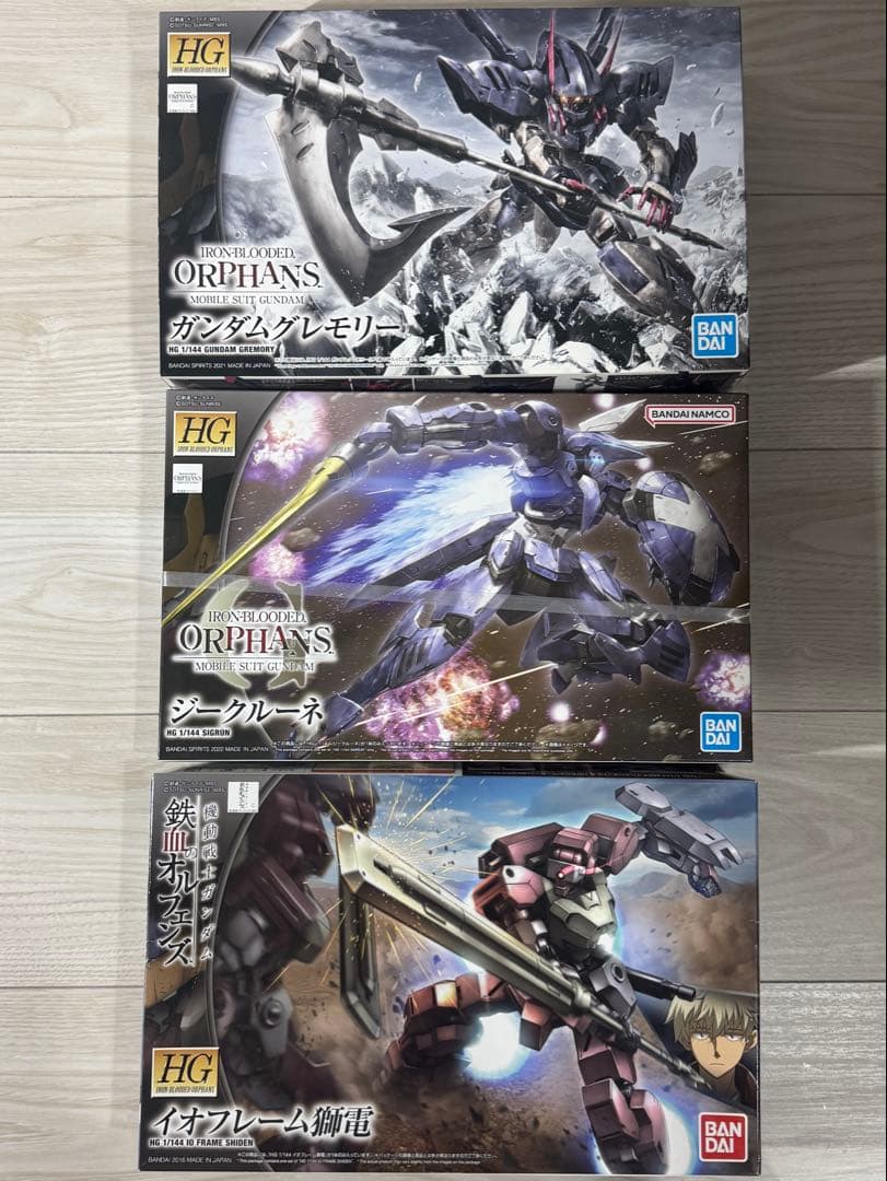 【HGUC】鉄血のオルフェンズ　月鋼【９点】ガンプラまとめ売り