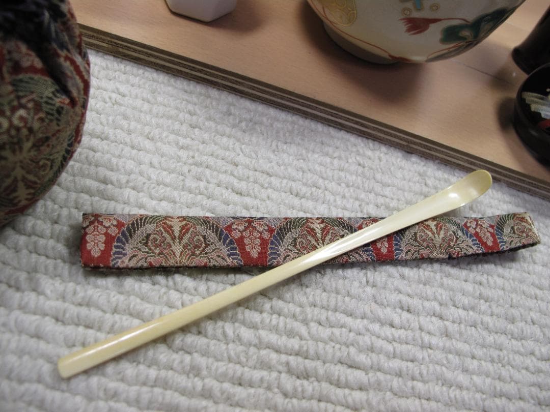 Imeiseさま専用　溜内黒塗　茶箱セット　茶道具