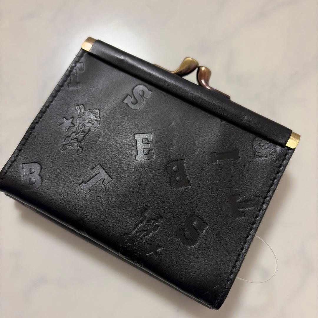 【新品未使用】IL BISONTE イルビゾンテ 牛革 二つ折り財布 イタリア製