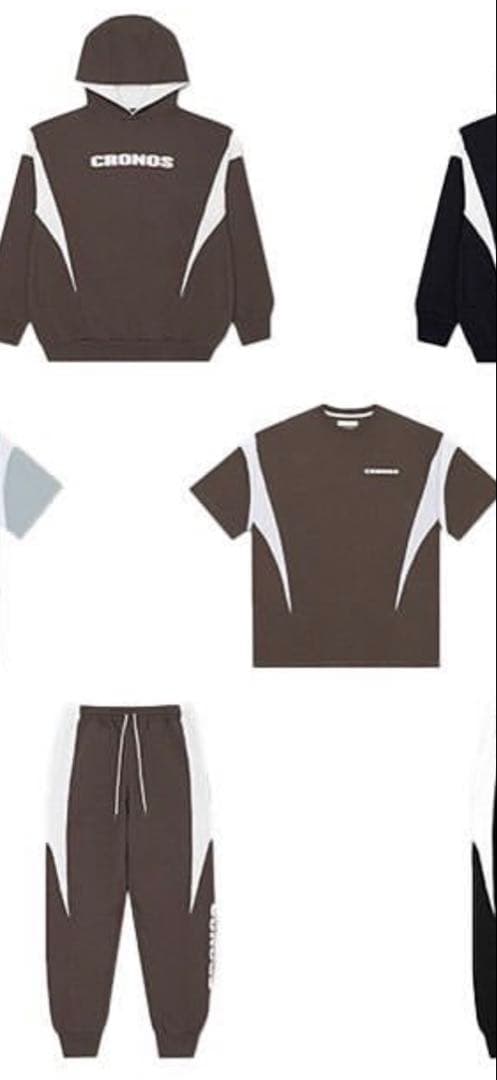 クロノス セットアップ上下 パーカー XL パンツ L