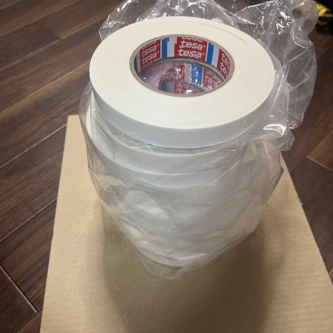 テサテープ　tesa 両面テープ ホワイト 20mm ×50メートル　20個