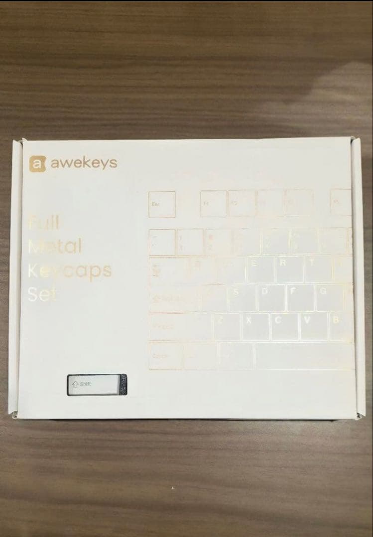awekeys フルメタルキーキャップセット