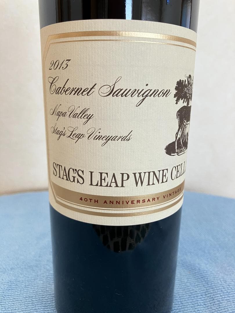 新年に銘醸ナパ赤はいかが？スタッグスリープ2013　40周年記念ボトル