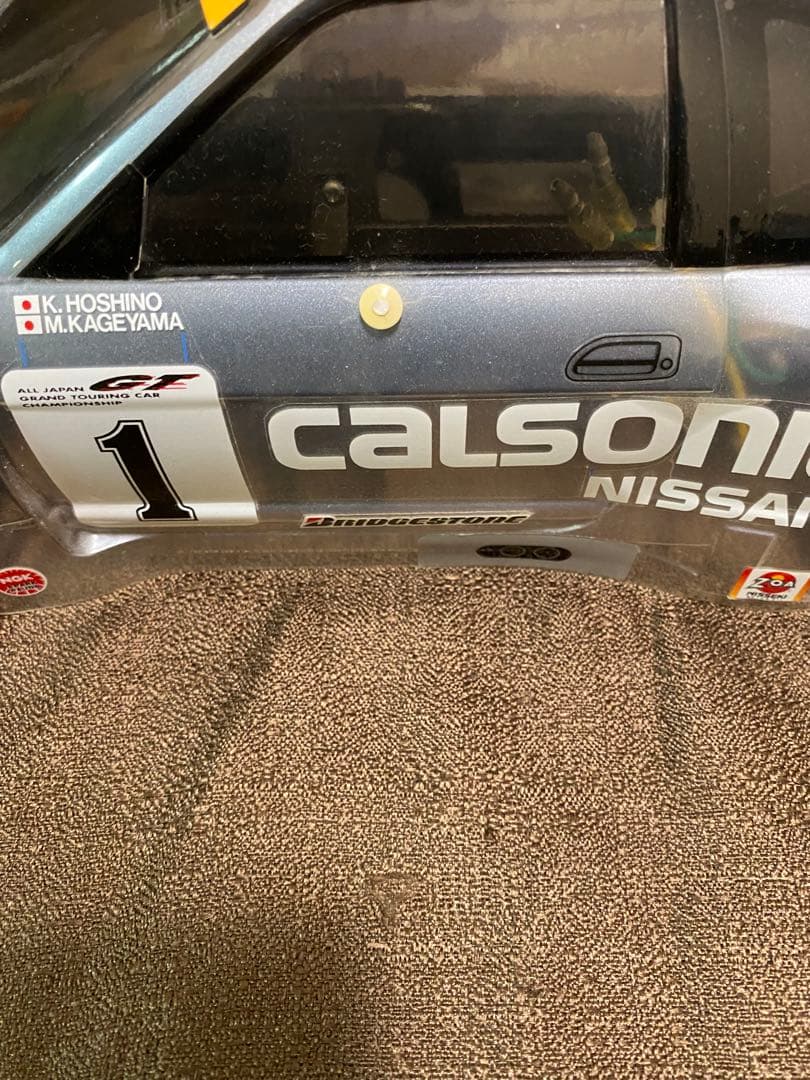 タミヤ　希少　Calsonic スカイラインGT-R TL01シャーシ