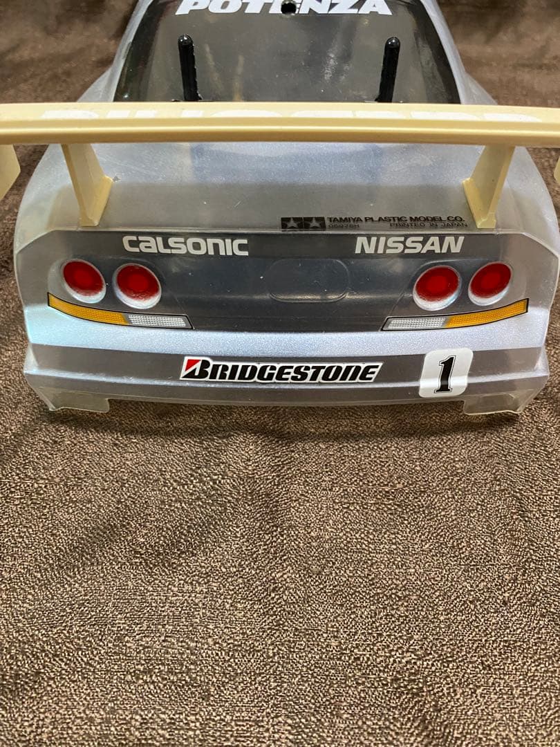 タミヤ　希少　Calsonic スカイラインGT-R TL01シャーシ