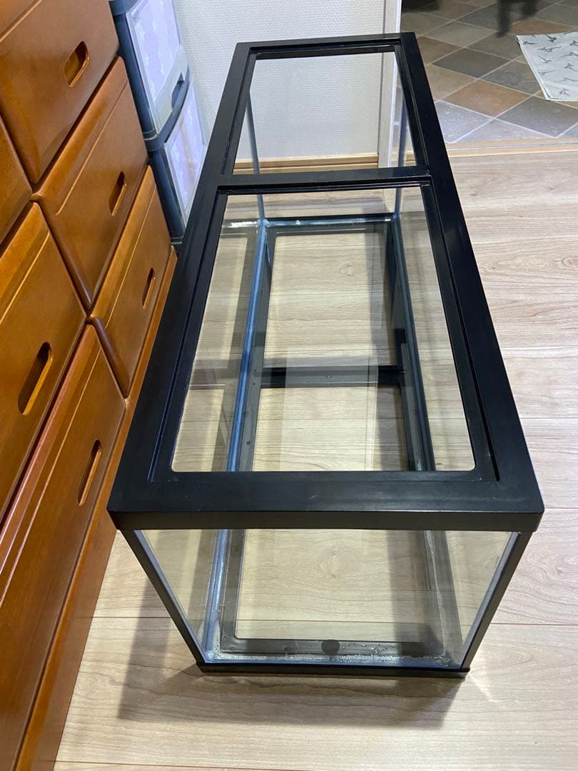 【引き取り限定】ガラス水槽90×30×36とSV9000外部フィルターのセット