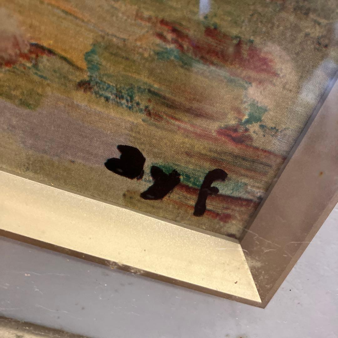 ヴィンテージ ダイフ Marcel Dyf 花瓶の花 複製画 油絵 絵画 華