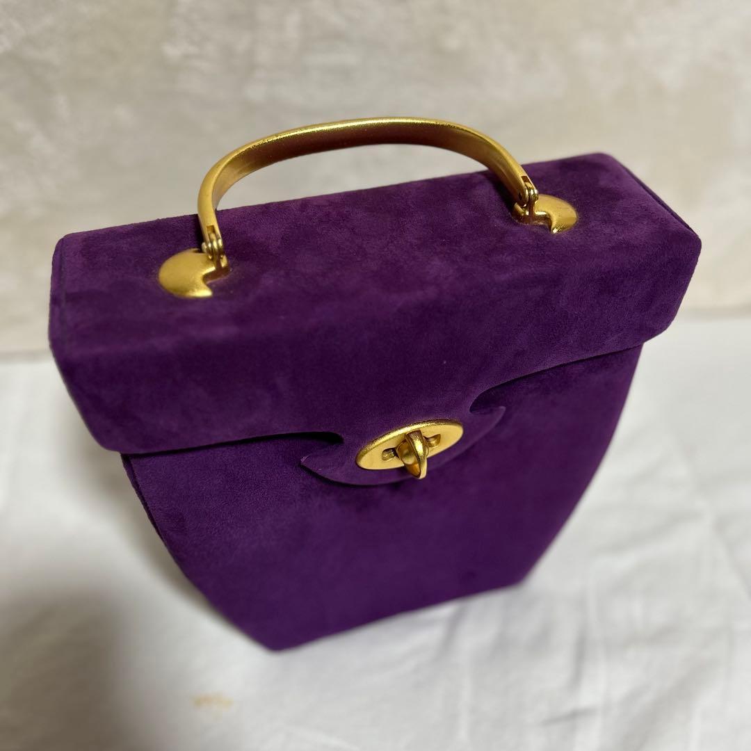 ジバンシー　ヴィンテージ　スエード ハンドバッグ