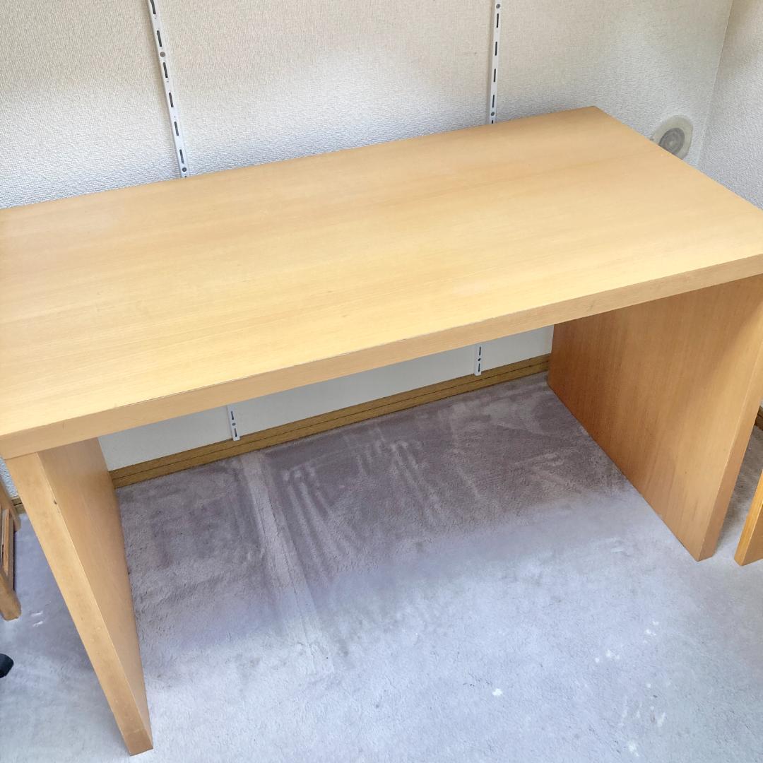 【レア廃番品✨】無印良品 MUJI ブナ材 シンプルデザイン デスク