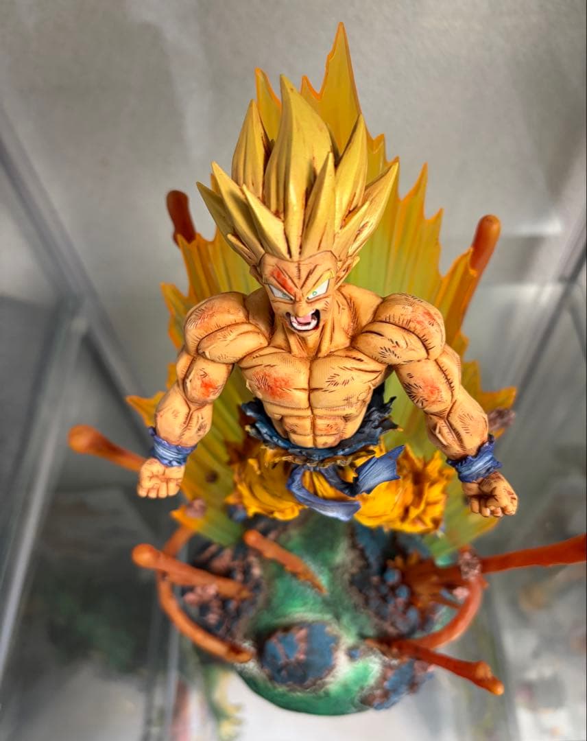 スーパーサイヤ人孫悟空 フリーザ フィギュアアーツZERO 一番くじ リペイント