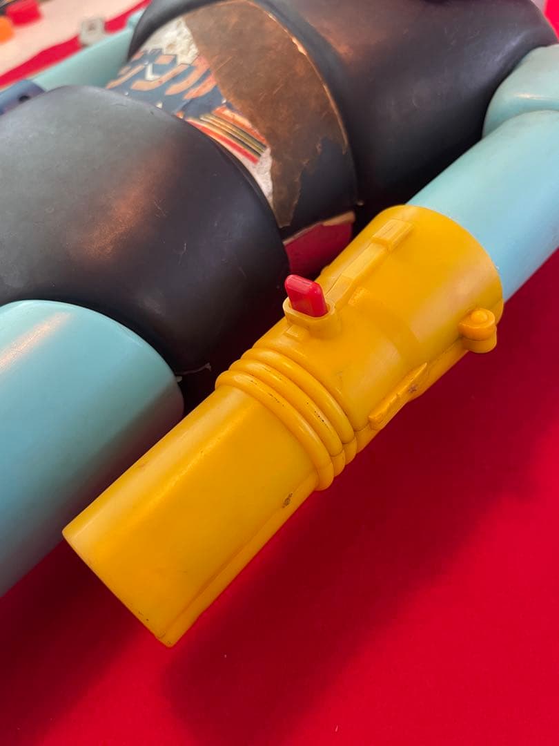 当時物ポピー製ジャンボマシンダーのマジンガーＺとその付属品いろいろ