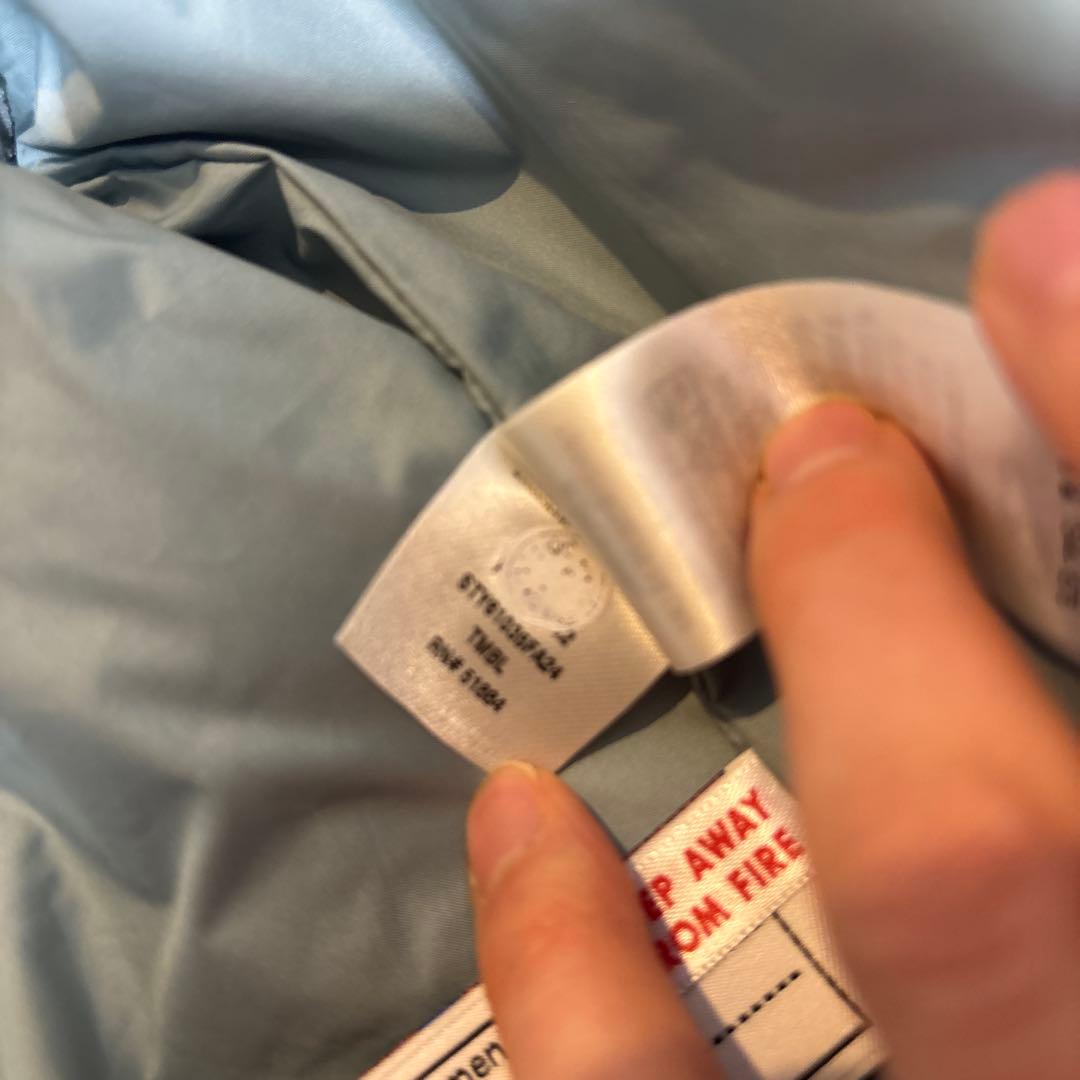 カヌレ　Patagonia　ベスト　キッズ　巾着付き　帽子付き