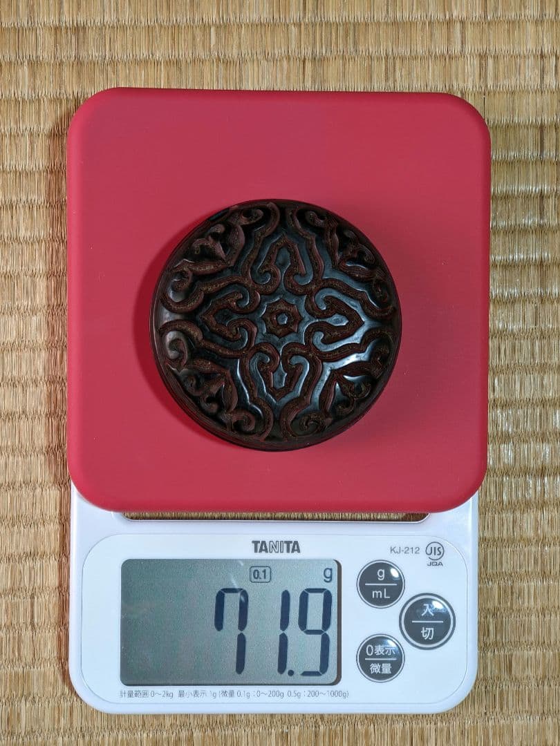 ♦中国 珍物 古玩古美術骨董品 堆黒 堆朱 盒子 香合 漆芸 漆器 美術品骨董品