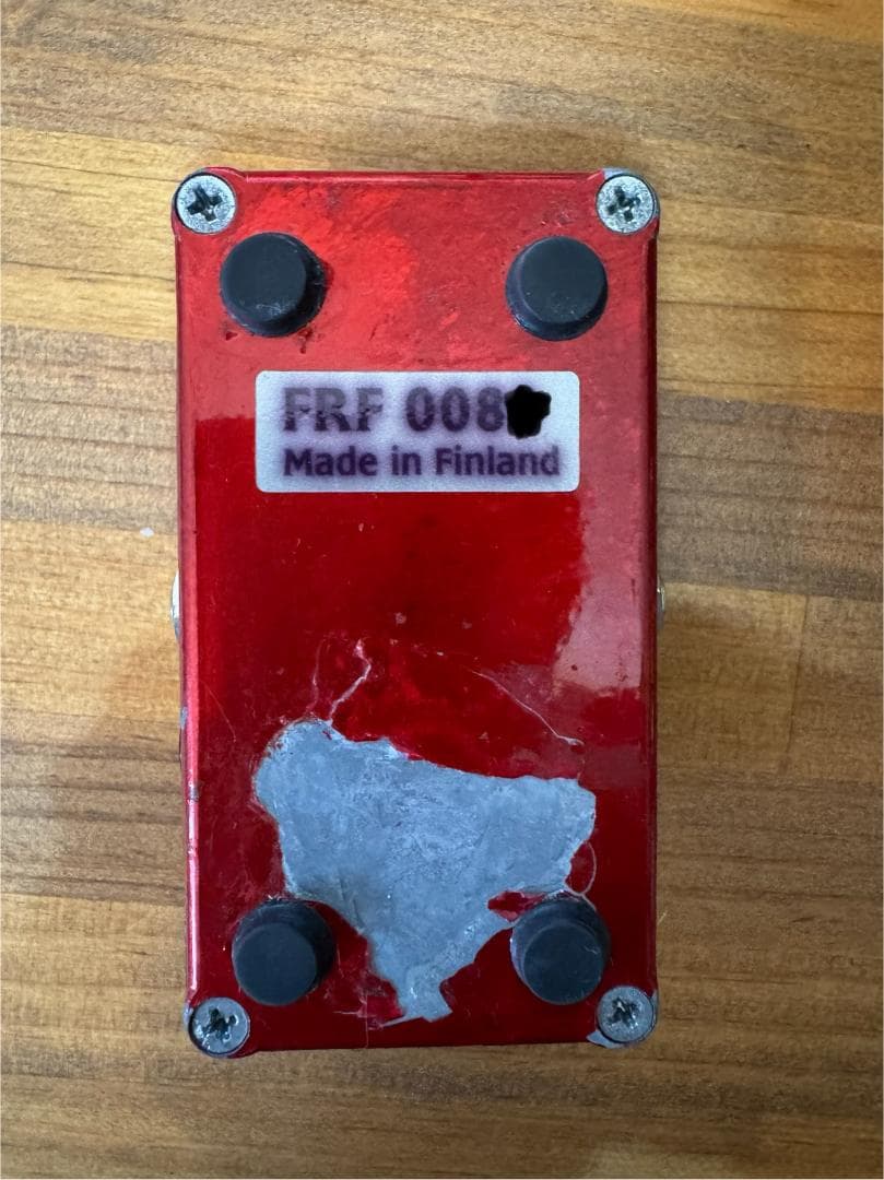 Mad Professor Fire Red Fuzz HW ハンドワイヤード