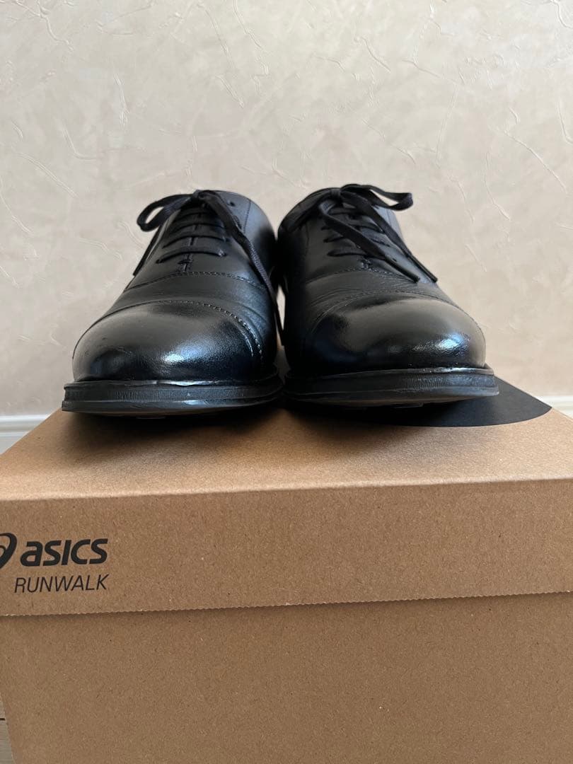 【美品】asicsランウォーク GORE-TEX 26cm2E ストレートチップ