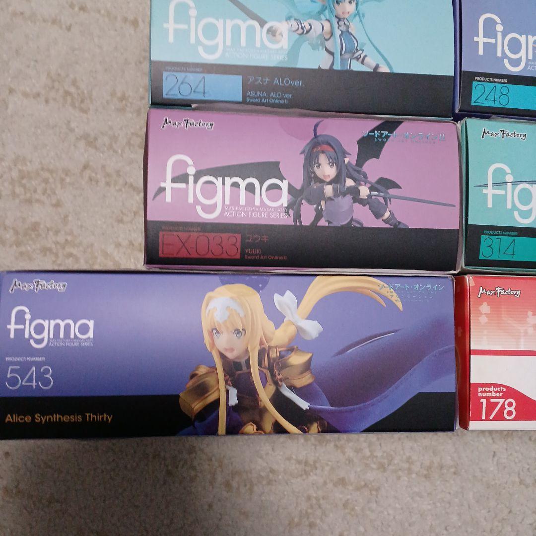 figma ソードアートオンライン SAO 8体セット