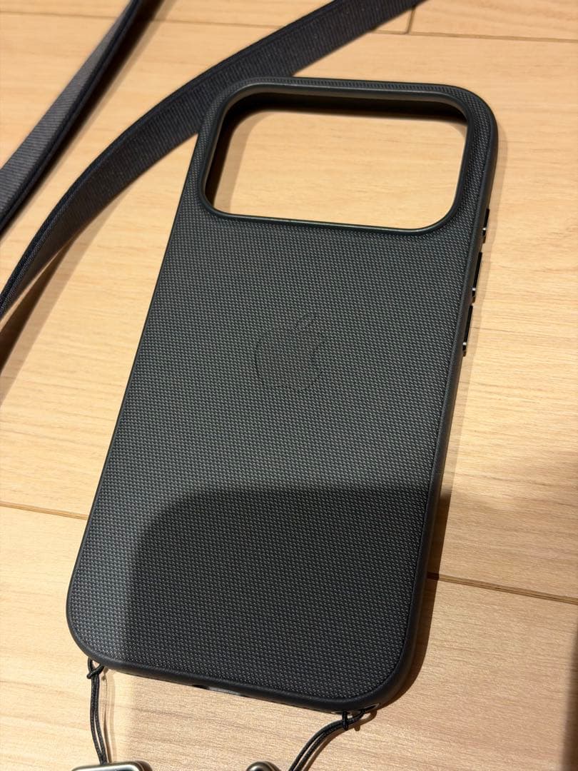 iPhone17Pro テックウーブンケース クロスボディストラップ セット販売