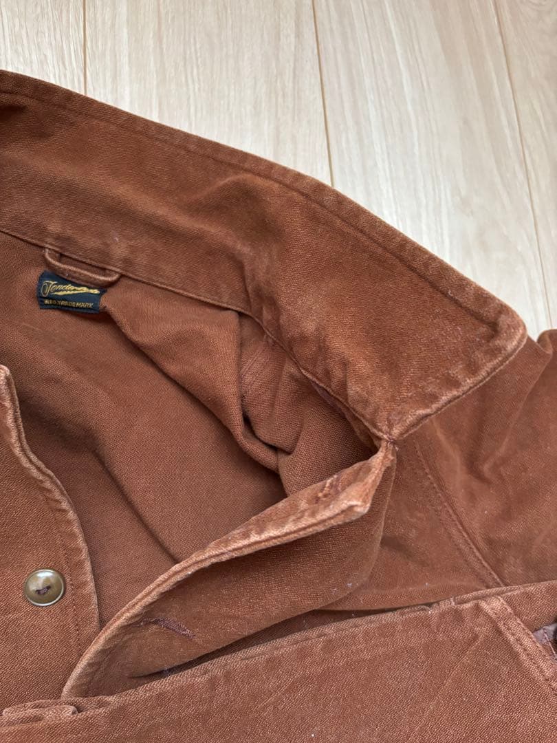 Tenderloinモールスキンブラウンジャケット