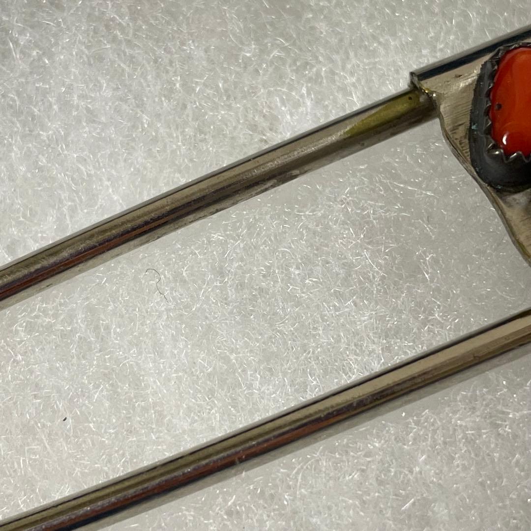 インディアンジュエリー ストールピン ターコイズ タオスインディアンジュエリー