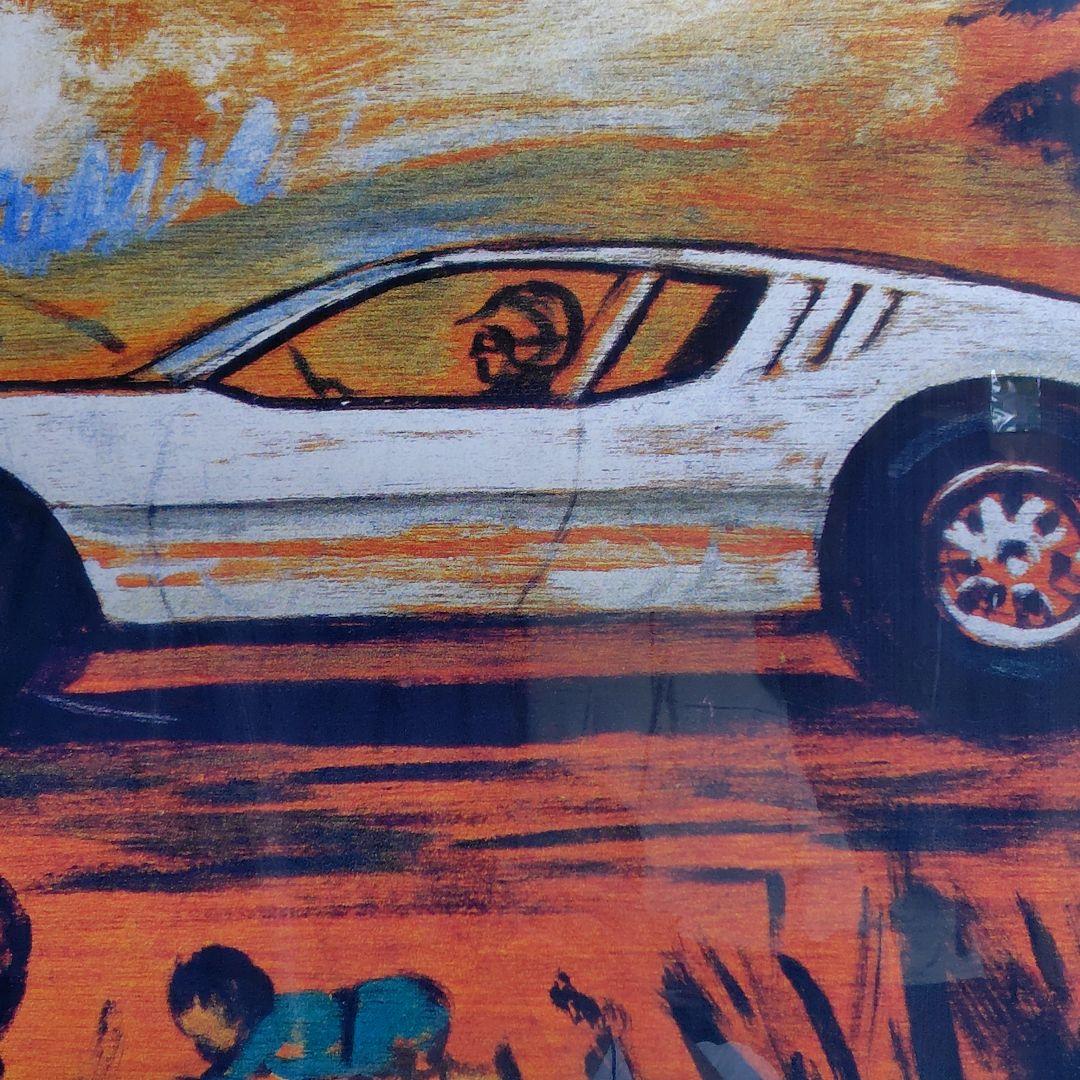 リトグラフ ジョルジェット・ジウジアーロ「夢見る子供達」 サイン 限定150部