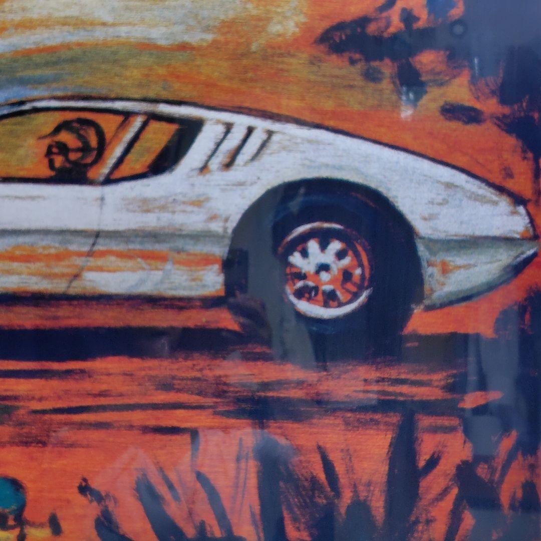 リトグラフ ジョルジェット・ジウジアーロ「夢見る子供達」 サイン 限定150部