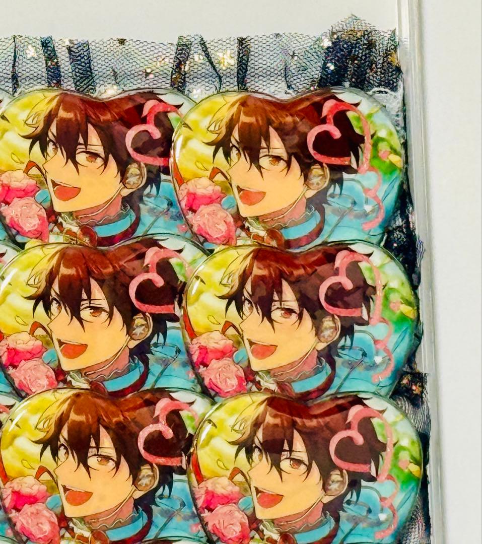 守沢千秋 ホワイトデー ハート缶バッジ A3