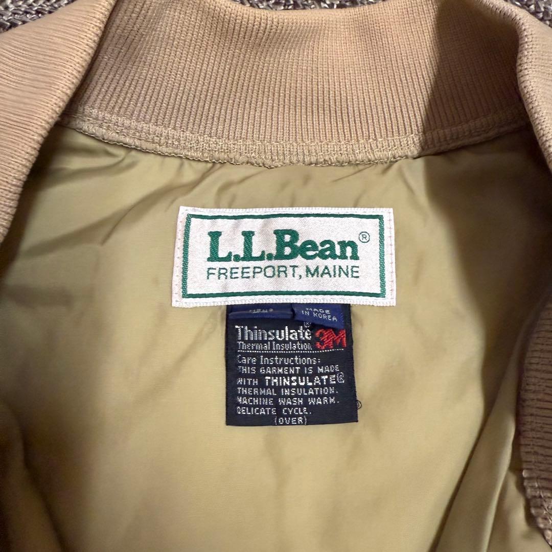 80s L.L.Bean ナイロンジャケット 3トーン シンサレート