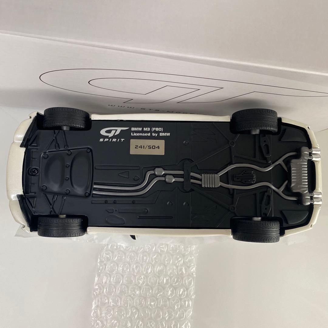 1/18 BMW M3 F80 ・504pcs ・GT SPIRIT