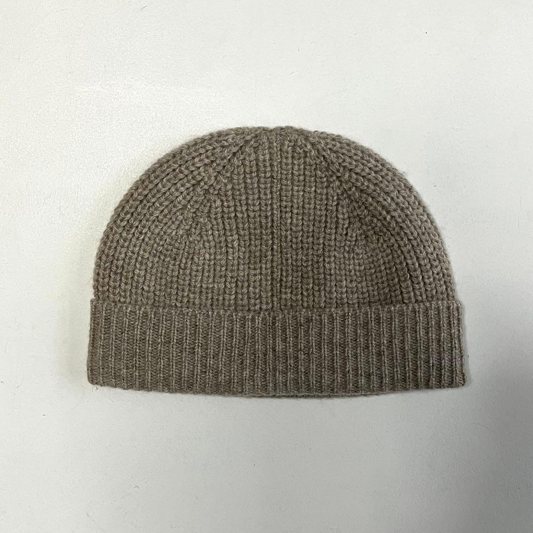 CELINE トリオンフ カシミヤ ニット帽 ビーニー グレー