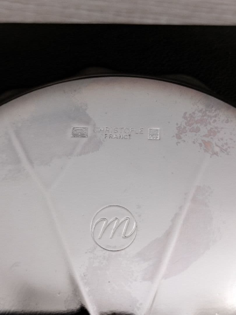 ゆゆ　クリストフル　フラワーベース　BOUCHERONプレートセット