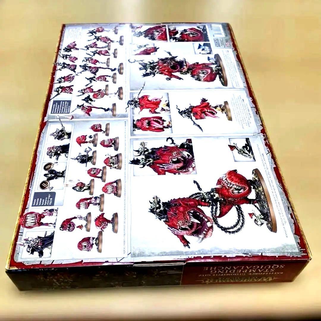 【新品】ウォーハンマー.エイジオブシグマー、バトルフォース　スクイッグランチェ