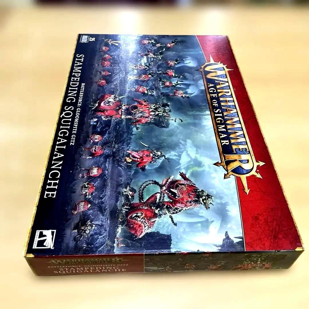 【新品】ウォーハンマー.エイジオブシグマー、バトルフォース　スクイッグランチェ