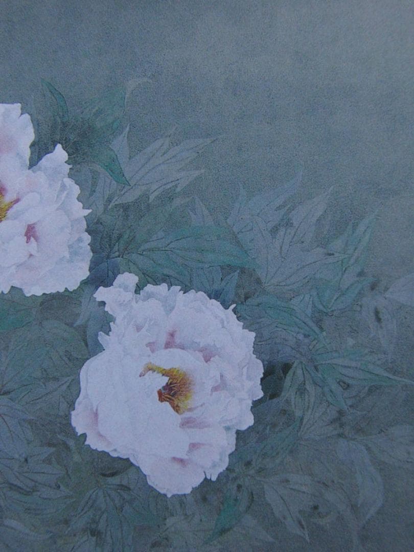 小串美紀、【春華】、希少な額装用画集より、新品額装付、状態良好