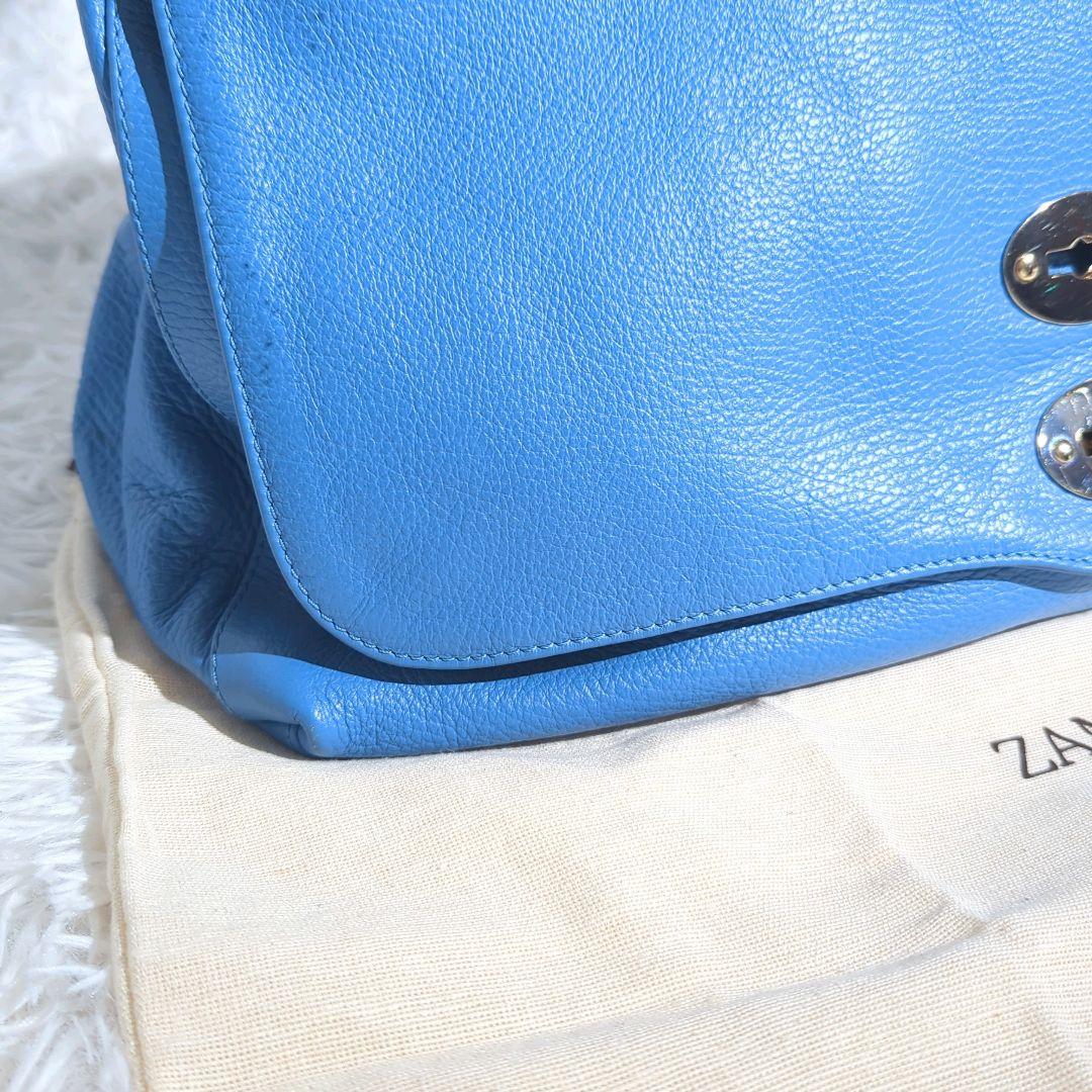 〈美品〉ZANELLATO POSTINA メッセンジャーバッグ 2WAY