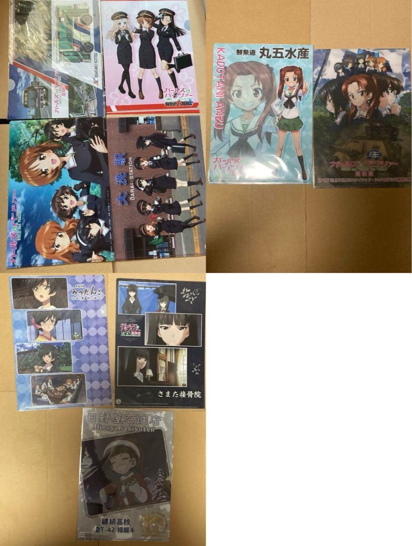 ガールズ&パンツァー クリアファイル 200枚以上