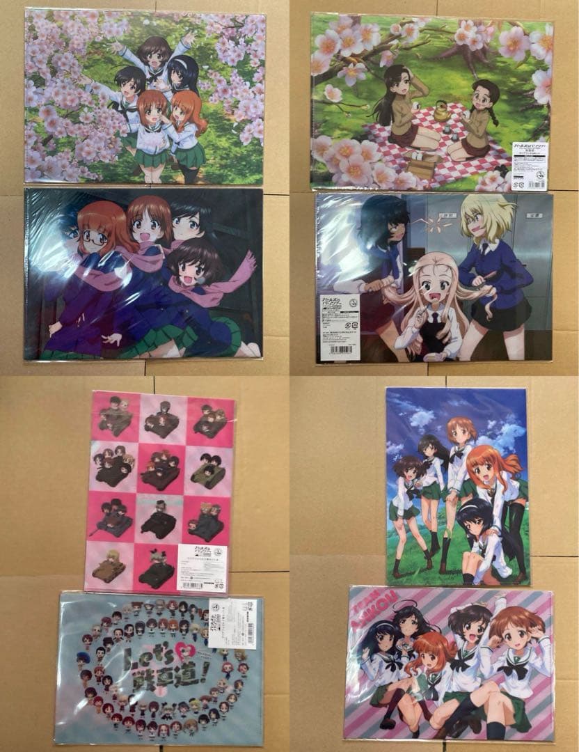 ガールズ&パンツァー クリアファイル 200枚以上