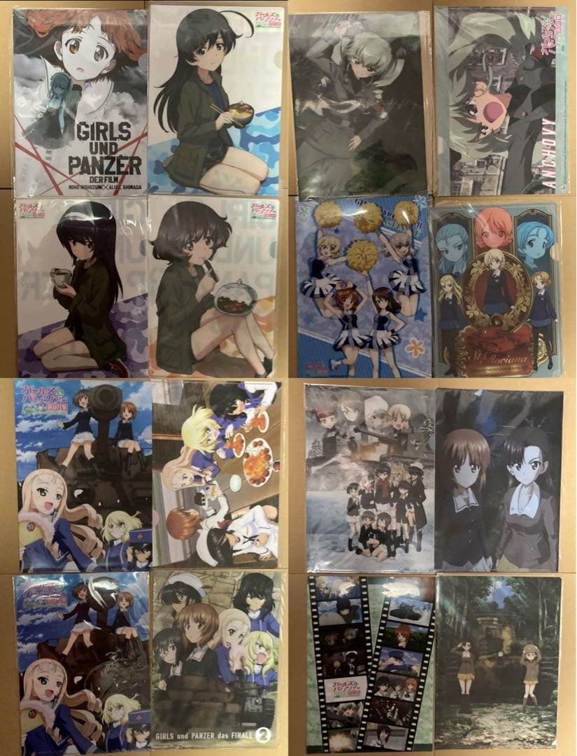 ガールズ&パンツァー クリアファイル 200枚以上