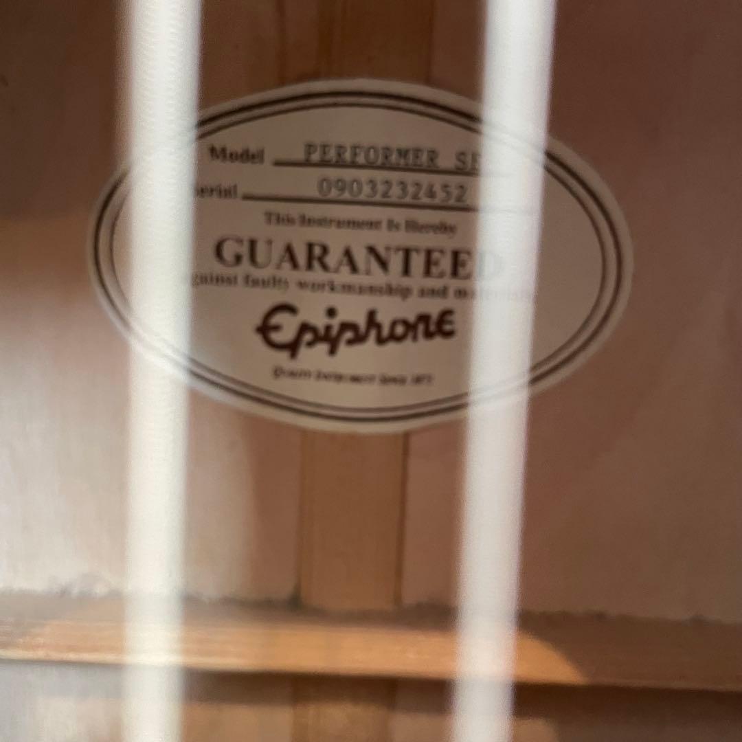 Epiphone PERFORMER SE カッタウェイ エレアコ アコギ