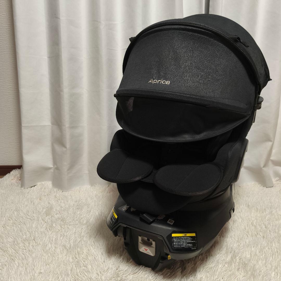 【美品】アップリカ　マモリラ ISOFIX チャイルドシート　ニンバスブラック