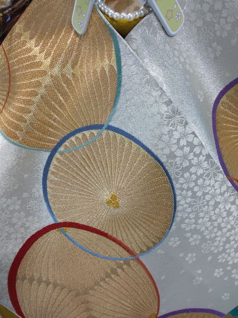 超お得】振袖フルセット、正絹、重ね衿帯揚げ帯締め、西陣袋帯、ガード加工