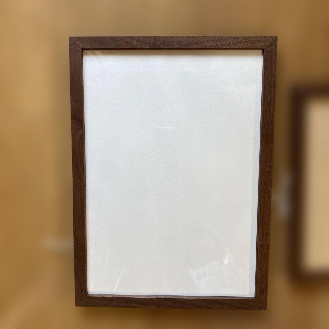 cosine ポスターフレーム　ウォールナットA3 A4サイズセット