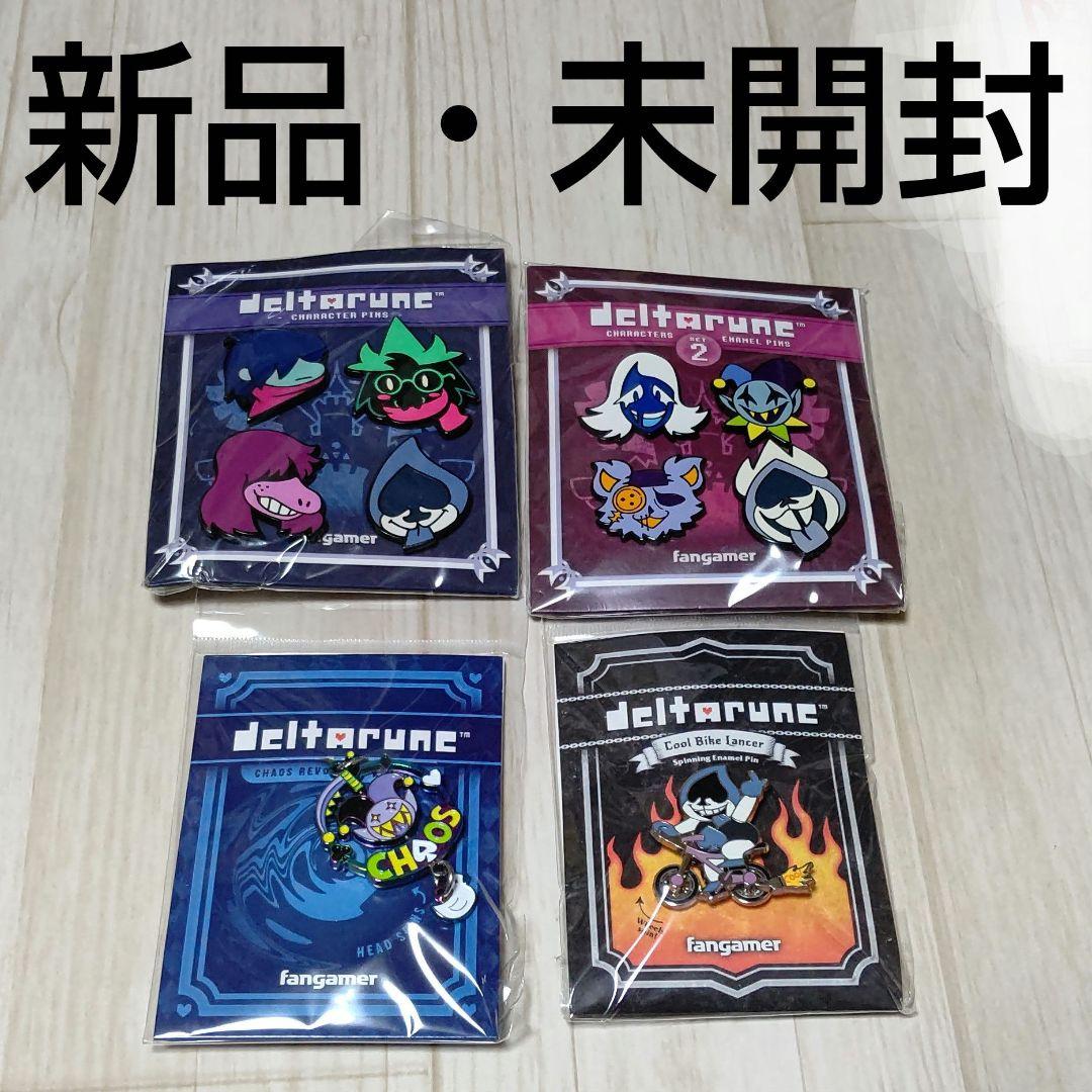 【新品・未開封】DELTARUNE ピンバッジ まとめ売りfangamer