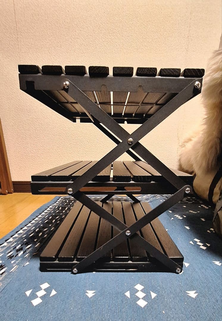 ANOBA３段ラック(BLACK EDITION)