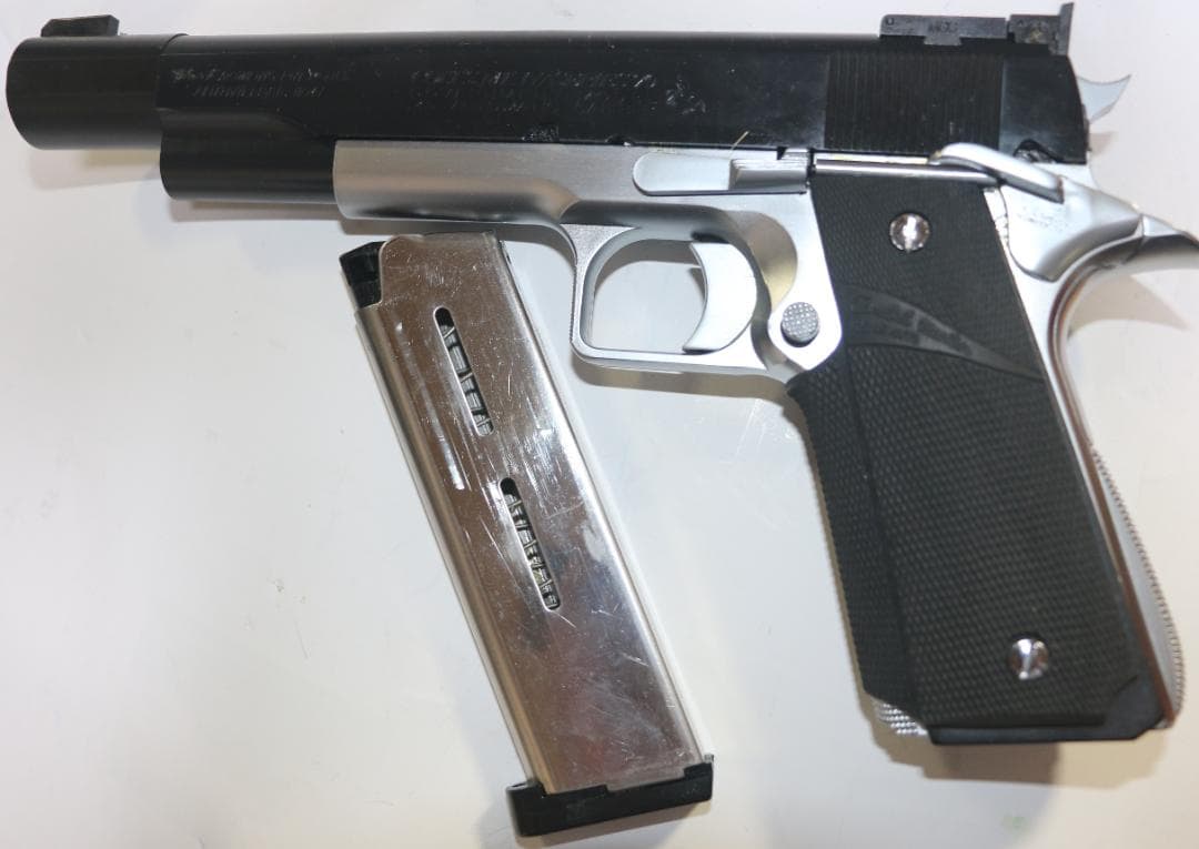 MGC ABS樹脂製モデルガン コルト・ガバカスタム　ボーリングピン 合法品