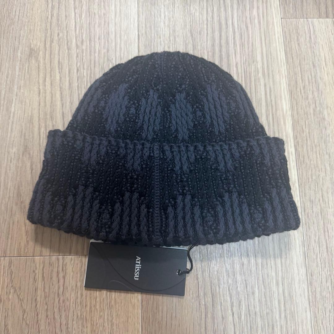 atiissu ニット帽　ビーニー