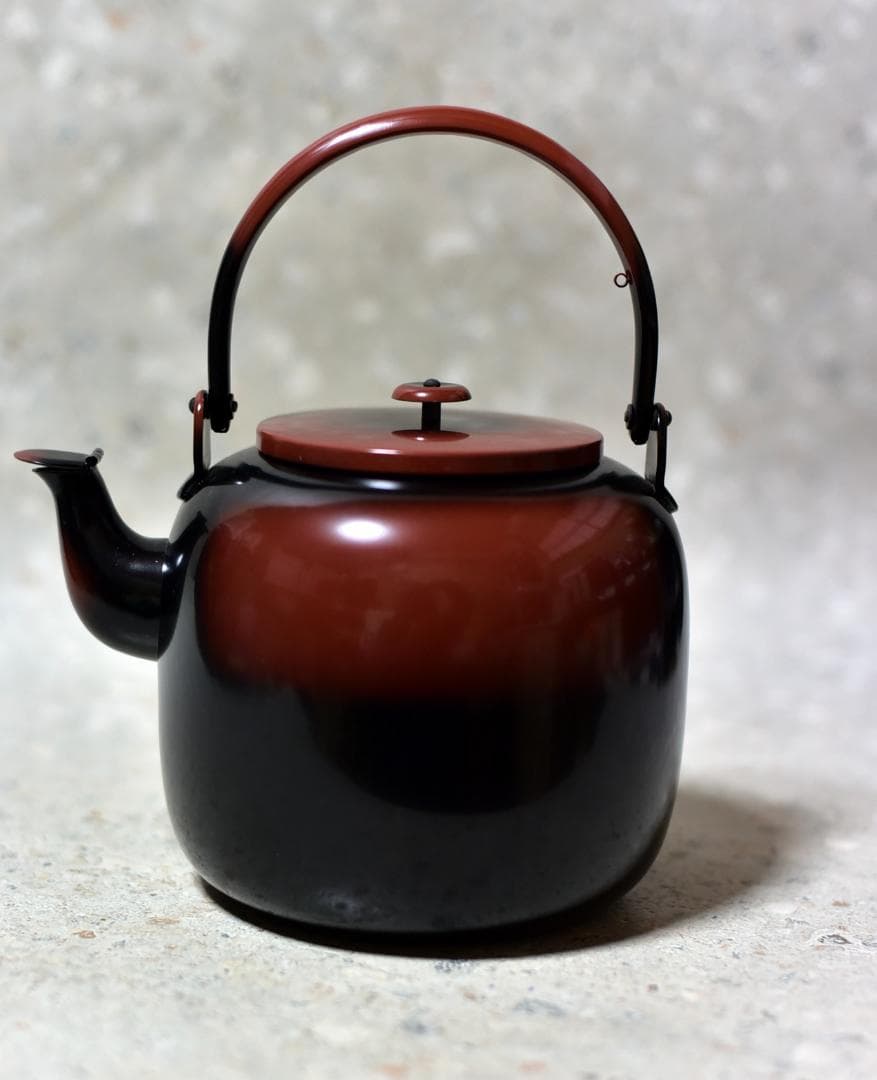 値下げ、一喜堂　腰黒水次　水指　【極上品】銅製　お茶道具/紙箱