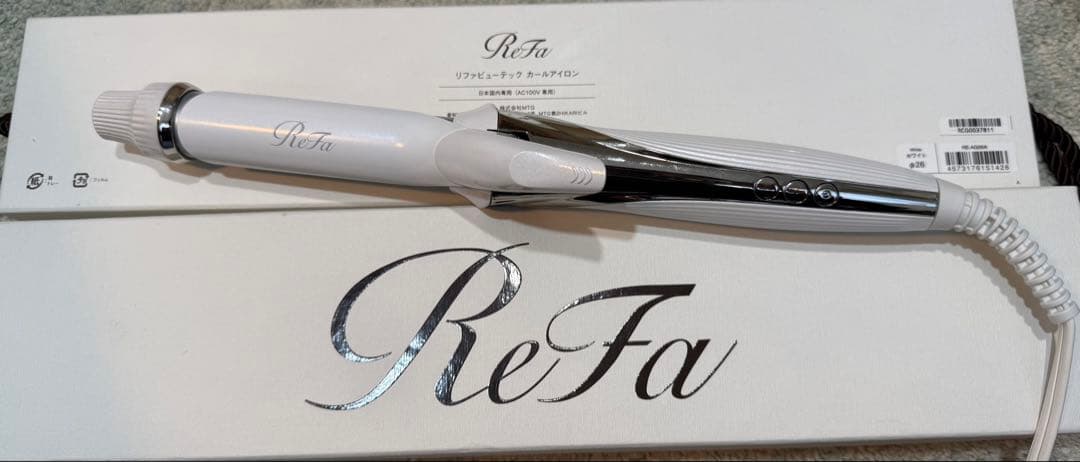 ReFa リファビューテック カールアイロン 26mm ホワイト