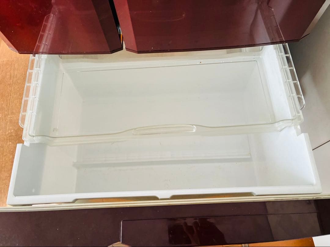 三菱 電気冷凍庫 冷蔵庫 565L 6ドア MR-G57N-R 動作品　製氷